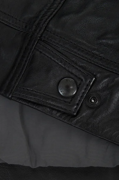 Leather jacket Lima Joop! Jeans black