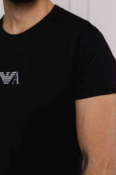 T-shirt 2-pack | Regular Fit Emporio Armani czarny
