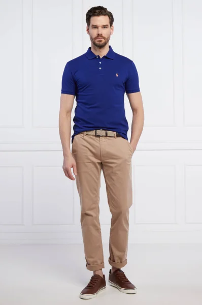 Polo | Slim Fit | pique POLO RALPH LAUREN chabrowy