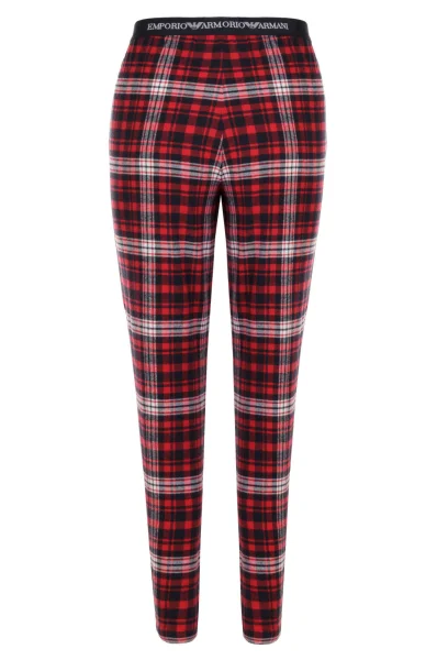 Spodnie od piżamy Emporio Armani czerwony