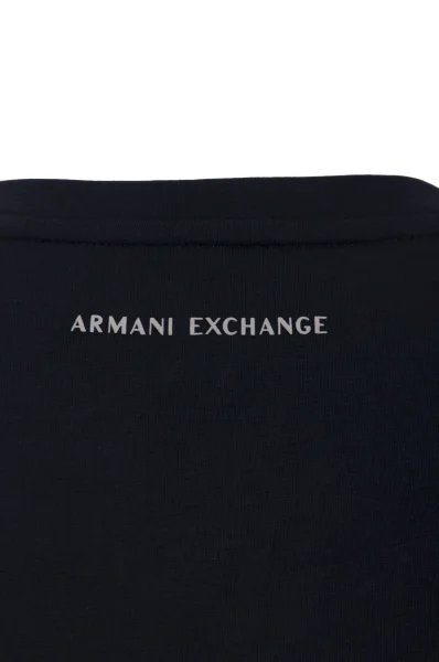 T-shirt Armani Exchange granatowy