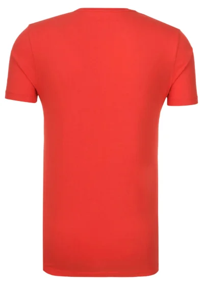 T-shirt Sapriol Napapijri czerwony