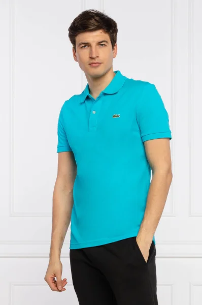 Polo | Slim Fit | pique Lacoste turquoise