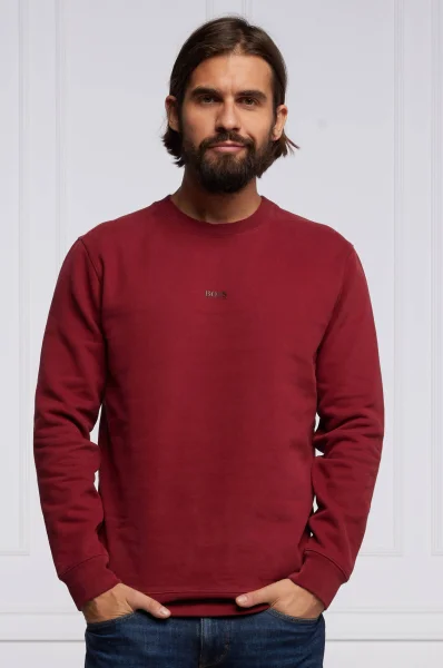 Sweatshirt Weevo | Relaxed fit BOSS ORANGE claret