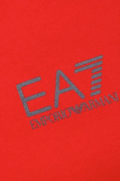 Bluza | Regular Fit EA7 czerwony