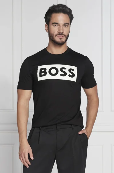 T-shirt Tiburt 292 | Regular Fit BOSS BLACK czarny