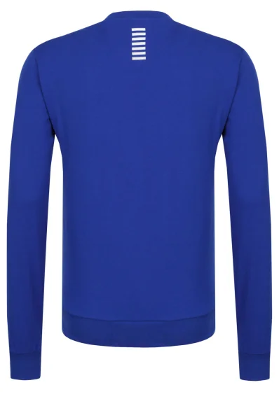 Bluza | Regular Fit EA7 niebieski