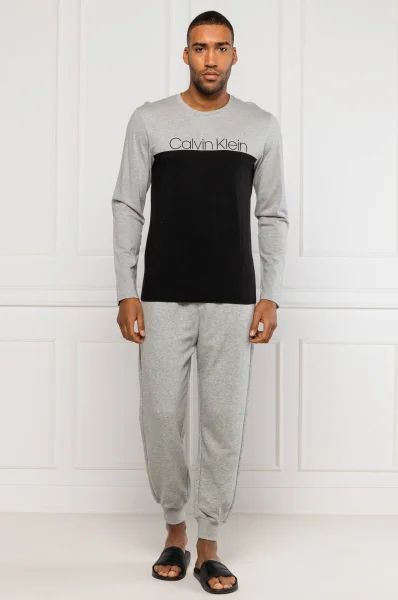 Piżama | Regular Fit Calvin Klein Underwear szary