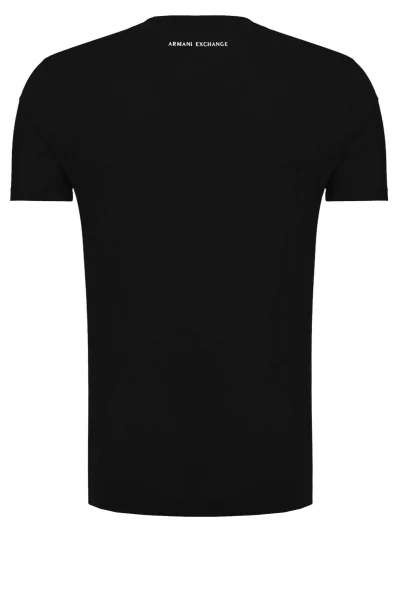 T-shirt Armani Exchange czarny