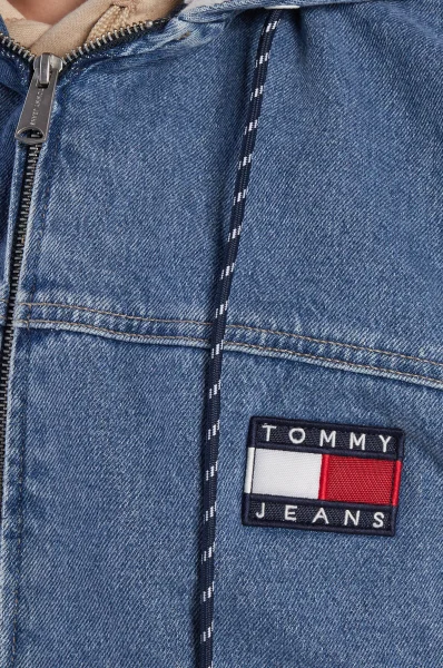 Ocieplana kurtka SHERPA | Regular Fit Tommy Jeans niebieski
