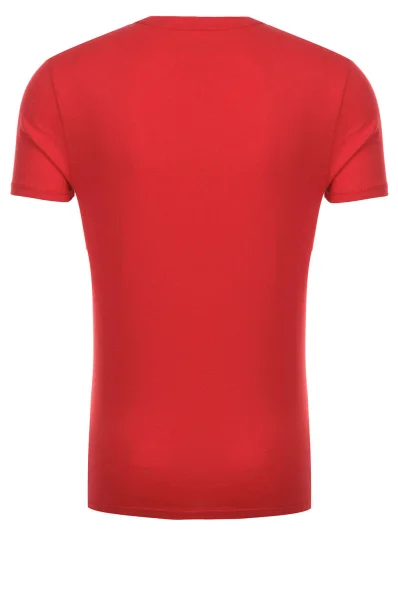 T-shirt Sabanilla Napapijri czerwony
