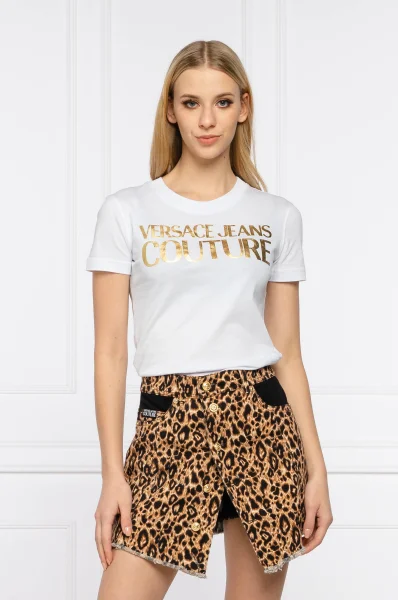 T-shirt | Slim Fit Versace Jeans Couture white