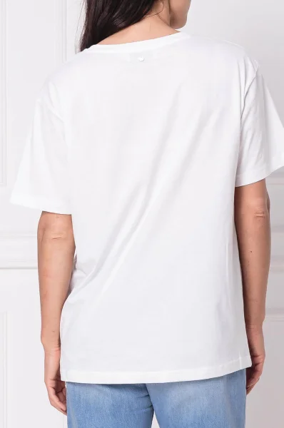 T-shirt RASELMA | Regular Fit Silvian Heach biały