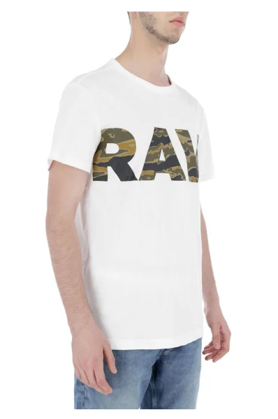 T-shirt Tahire | Regular Fit G- Star Raw biały