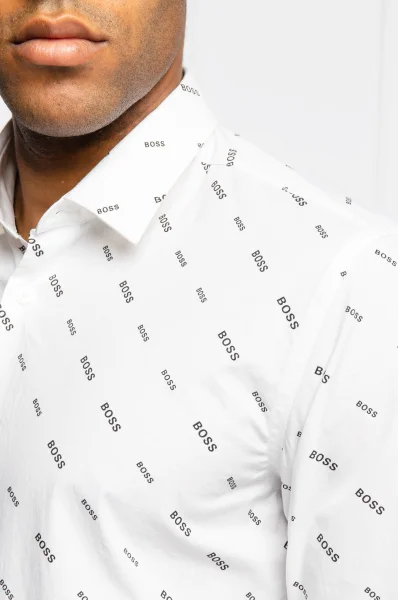 Shirt Ronni | Slim Fit BOSS BLACK white