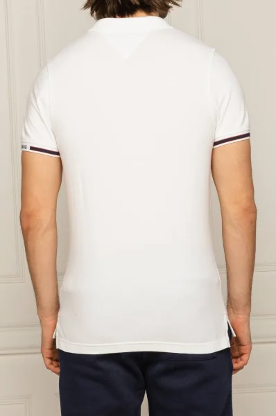 Polo | Slim Fit | pique Tommy Jeans white