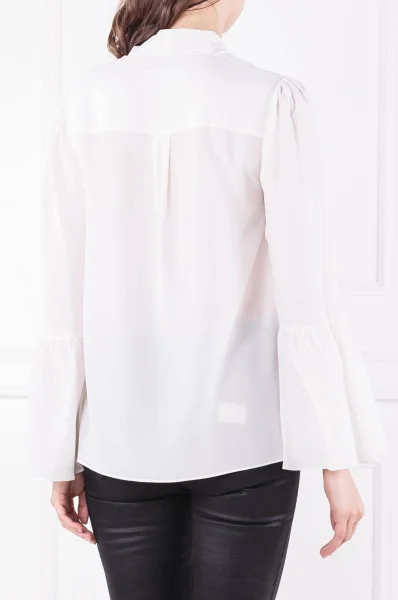 шовкова блузка | regular fit Michael Kors білий