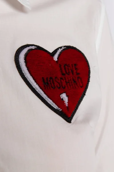 Koszula | Regular Fit Love Moschino biały
