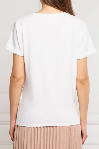 T-shirt | Regular Fit Liu Jo Sport biały