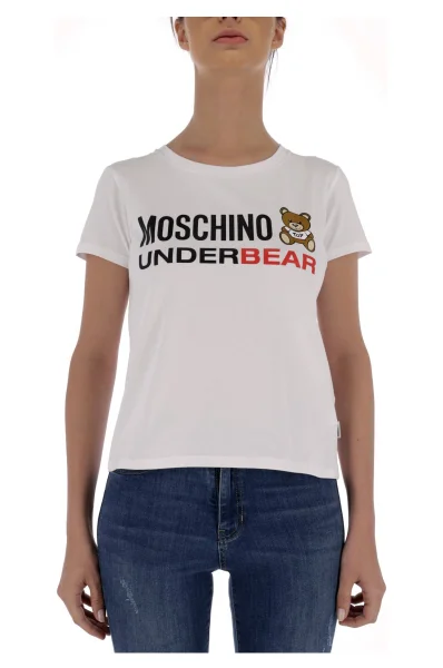 T-shirt | Regular Fit Moschino Underwear white