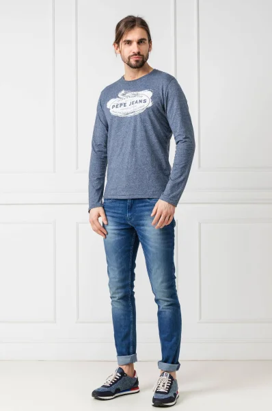 Longsleeve BRAM | Regular Fit Pepe Jeans London niebieski
