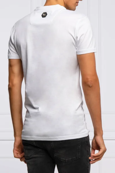 T-shirt | Regular Fit Philipp Plein biały
