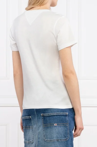 T-shirt | Slim Fit Tommy Jeans biały
