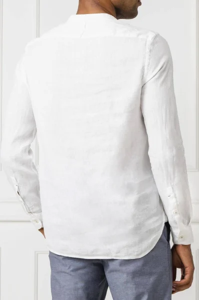 Linen shirt | Relaxed fit Marc O' Polo white