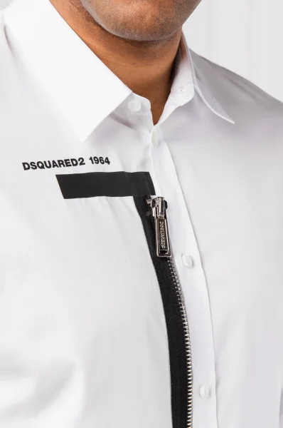 Koszula | Regular Fit Dsquared2 biały