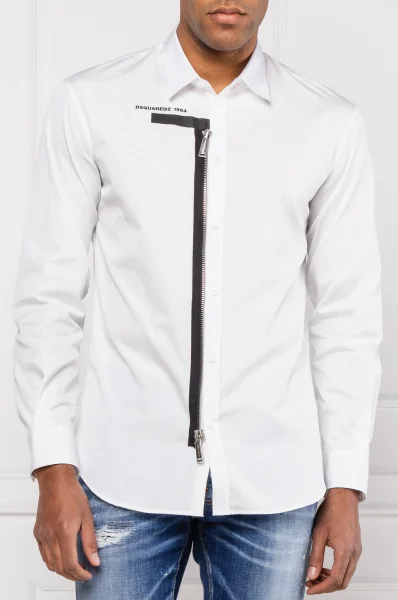Koszula | Regular Fit Dsquared2 biały