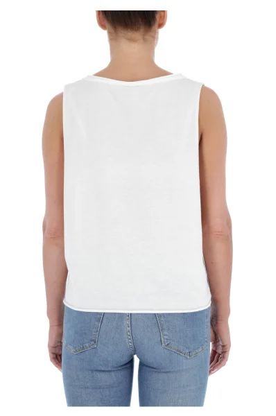 Bluzka | Regular Fit Calvin Klein Swimwear biały