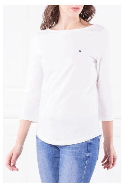 Blouse LUCY BOAT-NK | Regular Fit Tommy Hilfiger white
