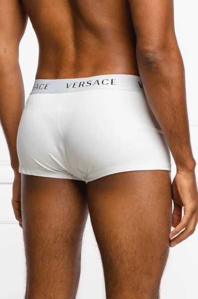 Bokserki 2-pack Versace biały