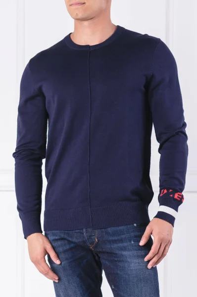 Sweater K-TOP | Regular Fit Diesel navy blue