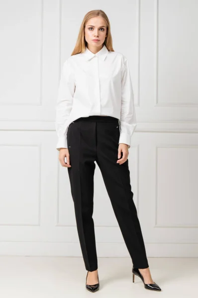Shirt Basha | Oversize fit BOSS BLACK white