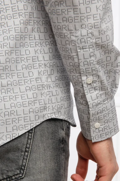 сорочка | slim fit Karl Lagerfeld білий