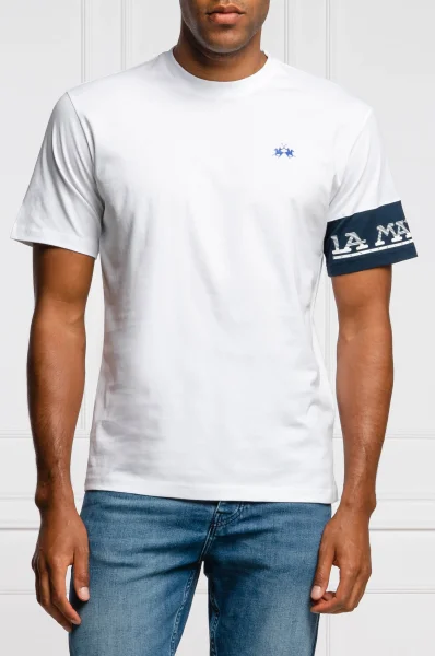 T-shirt | Comfort fit La Martina biały