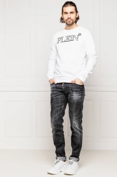 Bluza | Regular Fit Philipp Plein biały
