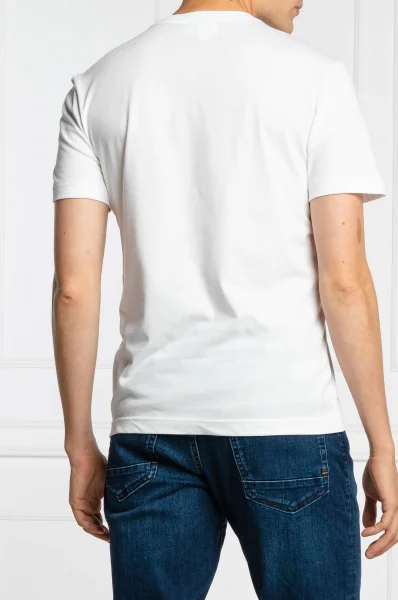 T-shirt | Regular Fit Lacoste biały