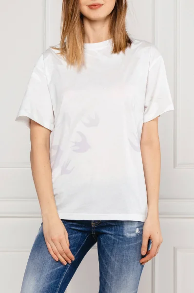 T-shirt | Regular Fit McQ Alexander McQueen biały