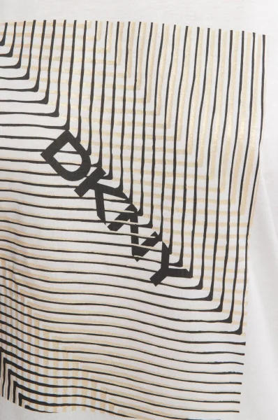 футболка | regular fit DKNY білий