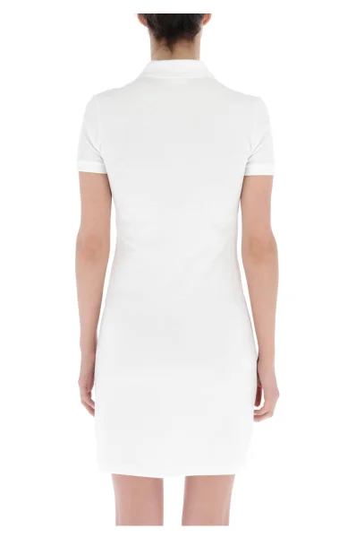 Sukienka | pique Lacoste biały