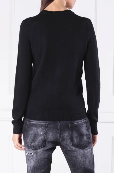 Wool sweater classique | Regular Fit Kenzo black