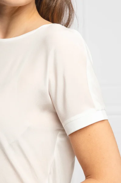 Silk blouse CREDERE | Regular Fit MAX&Co. cream