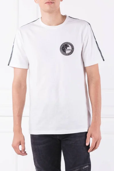 T-shirt | Regular Fit Versace Collection biały