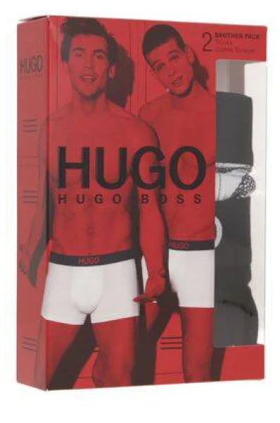 Bokserki 2-pack HUGO biały