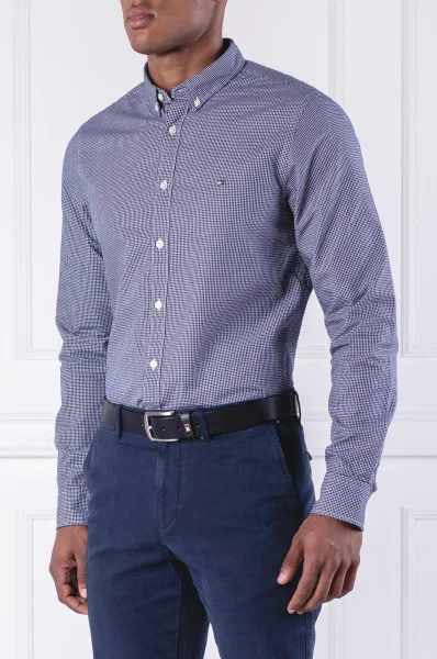Shirt HOUNDSTOOT | Slim Fit Tommy Hilfiger navy blue