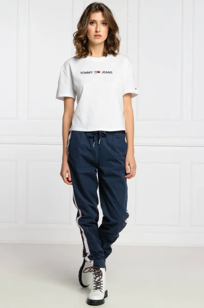 T-shirt | Loose fit Tommy Jeans biały