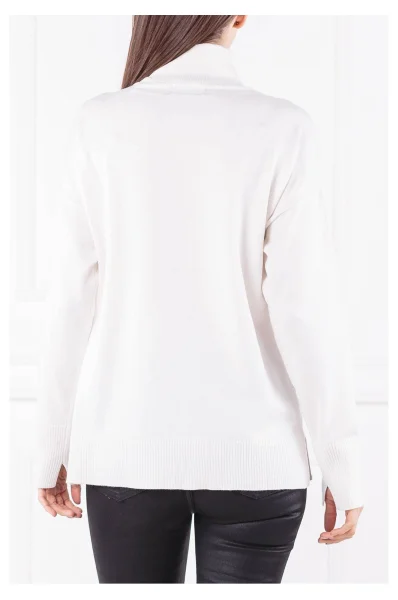 Turtleneck | Relaxed fit DKNY white