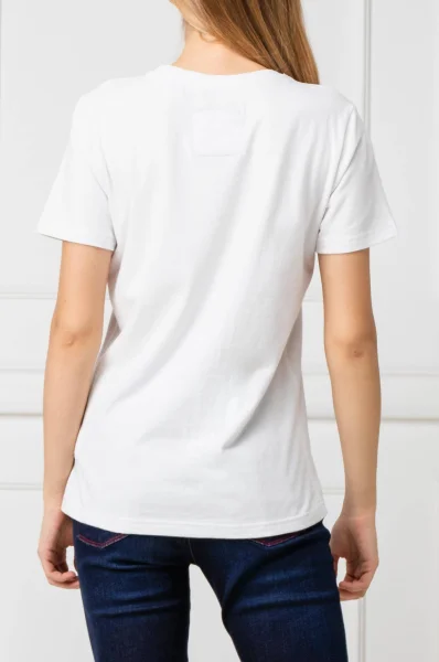 T-shirt Goods Puff Entry | Regular Fit Superdry white
